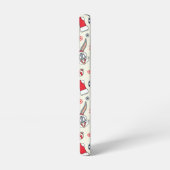 BUGS BUNNY™, DAFFY DUCK™ & Lola Christmas Pattern Samsung Galaxy Hülle (Linke Seite)