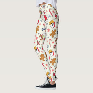 BUGS BUNNY™, DAFFY DUCK™ & Lola Weihnachtsmuster Leggings
