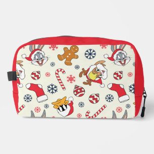 BUGS BUNNY™, DAFFY DUCK™ & Lola Weihnachtsmuster Waschbeutel