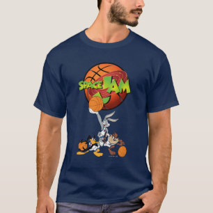 BUGS BUNNY™, DAFFY DUCK™, & TAZ™ SPACE JAM™ Logo T-Shirt