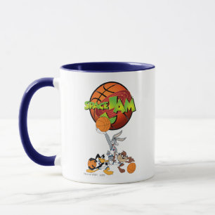 BUGS BUNNY™, DAFFY DUCK™ und TAZ™ SPACE JAM™ Logo Tasse
