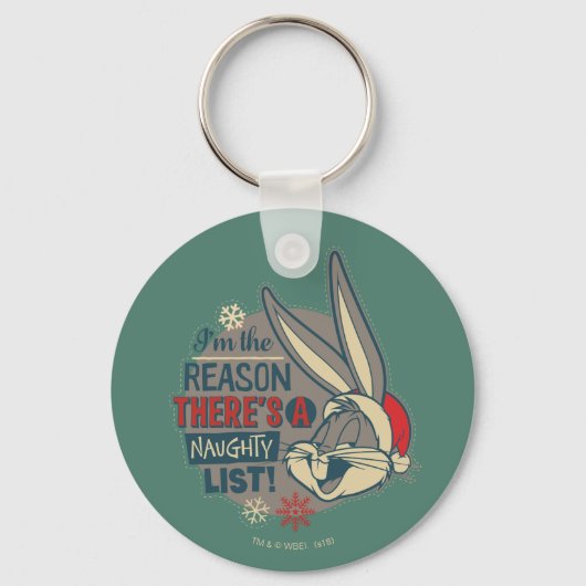 BUGS BUNNY™ - Der Grund, warum es eine schmutzige Schlüsselanhänger (Vorderseite)