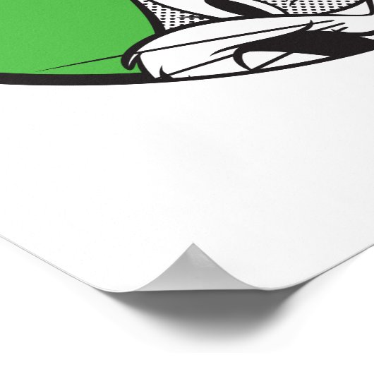 BUGS BUNNY™ Dotty-Symbol Poster (Ecke)