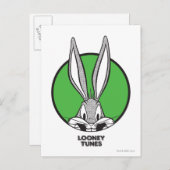 BUGS BUNNY™ Dotty-Symbol Postkarte (Vorne/Hinten)
