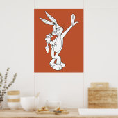 BUGS BUNNY™ Eating Carrot Poster (Küche)