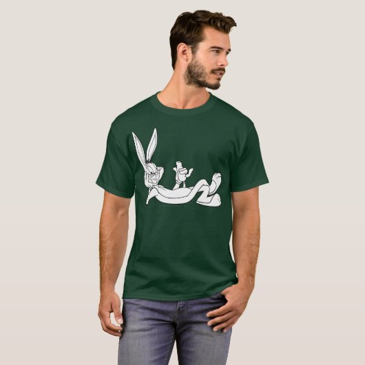 BUGS BUNNY™ Eating Carrot Sketch T-Shirt (Vorne ganz)