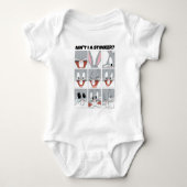 BUGS BUNNY™ Expression Blocks Baby Strampler (Vorderseite)
