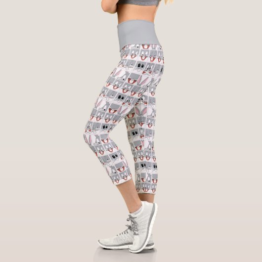 BUGS BUNNY™ Expression Blocks Capri Leggings (Links)