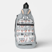 BUGS BUNNY™ Expression Blocks Crossbody Bag (Vorderseite)