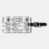 BUGS BUNNY™ Expression Blocks Gepäckanhänger (Vorderseite horizontal)