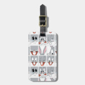 BUGS BUNNY™ Expression Blocks Gepäckanhänger (Vorderseite vertikal)