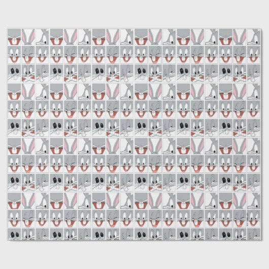 BUGS BUNNY™ Expression Blocks Geschenkpapier (Flach)