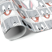 BUGS BUNNY™ Expression Blocks Geschenkpapier (Rolleneckpunkt)