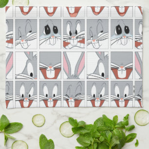 BUGS BUNNY™ Expression Blocks Geschirrtuch