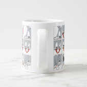 BUGS BUNNY™ Expression Blocks Jumbo-Tasse (Rückseite)