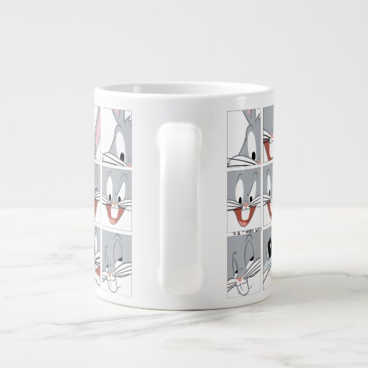 BUGS BUNNY™ Expression Blocks Jumbo-Tasse (Rückseite)