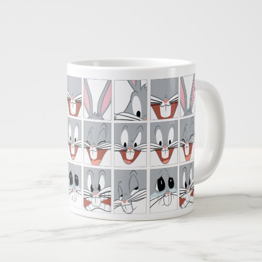 BUGS BUNNY™ Expression Blocks Jumbo-Tasse (Vorderseite Rechts)