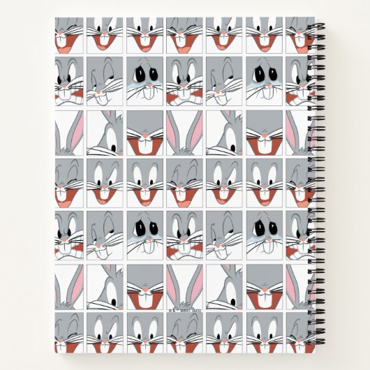 BUGS BUNNY™ Expression Blocks Notizblock (Rückseite)