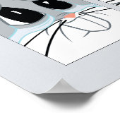 BUGS BUNNY™ Expression Blocks Poster (Ecke)