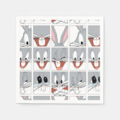 BUGS BUNNY™ Expression Blocks Serviette (Vorderseite)