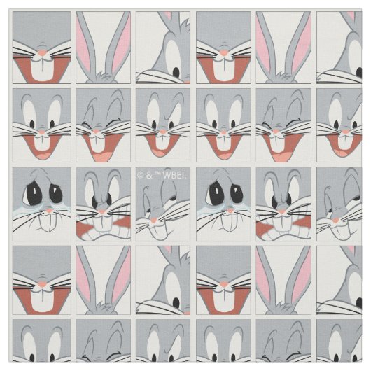 BUGS BUNNY™ Expression Blocks Stoff (Muster)