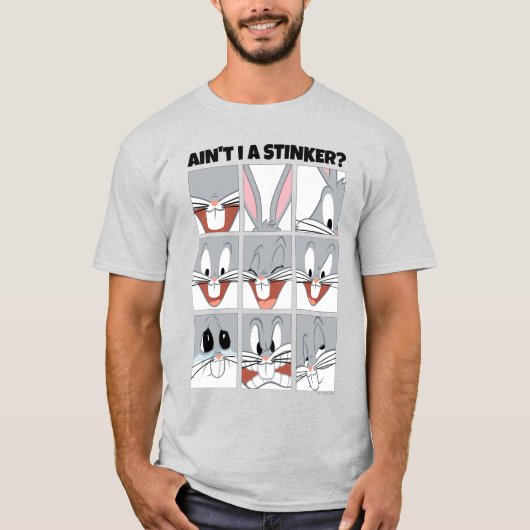 BUGS BUNNY™ Expression Blocks T-Shirt (Vorderseite)