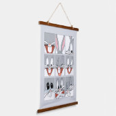 BUGS BUNNY™ Expression Blocks Wandteppich Mit Holzrahmen (Gewinkelt)