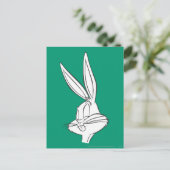 BUGS BUNNY™ Expression Sketch Postkarte (Stehend Vorderseite)
