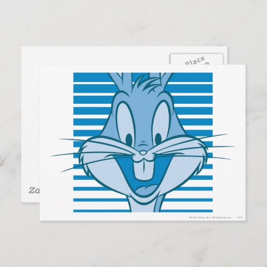 BUGS BUNNY™ Expressive 40 Postkarte (Vorne/Hinten)