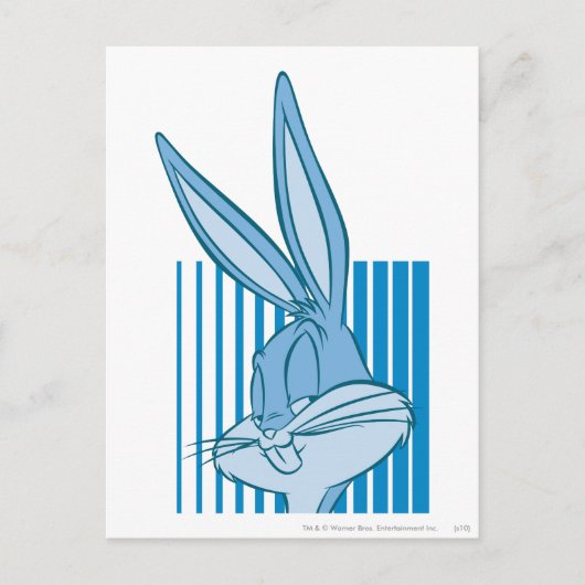 BUGS BUNNY™ Expressive 7 Postkarte (Vorderseite)