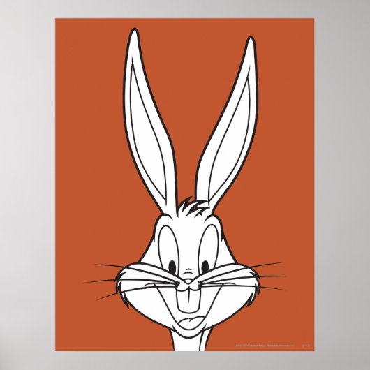 BUGS BUNNY™ Face Lächeln Poster (Vorne)