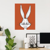 BUGS BUNNY™ Face Lächeln Poster (Heimbüro)