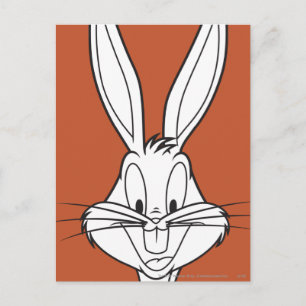 BUGS BUNNY™ Face Lächeln Postkarte