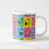 BUGS BUNNY™ Farbblockausdrücke Jumbo-Tasse (Rechts)