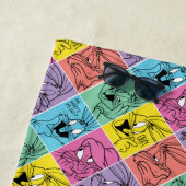 BUGS BUNNY™ Farbblockausdrücke Strandtuch (Beispiel)