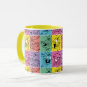 BUGS BUNNY™ Farbblockausdrücke Tasse (Vorderseite Links)