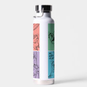 BUGS BUNNY™ Farbblockausdrücke Trinkflasche (Rechts)