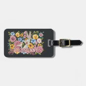 BUGS BUNNY™ Floral Embroidery Graphic Gepäckanhänger (Vorderseite horizontal)