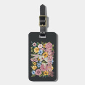 BUGS BUNNY™ Floral Embroidery Graphic Gepäckanhänger (Vorderseite vertikal)