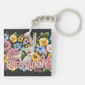 BUGS BUNNY™ Floral Embroidery Graphic Schlüsselanhänger (Rückseite)