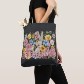 BUGS BUNNY™ Floral Embroidery Graphic Tasche (Von Nahem)