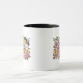 BUGS BUNNY™ Floral Embroidery Graphic Tasse (Zentrum)