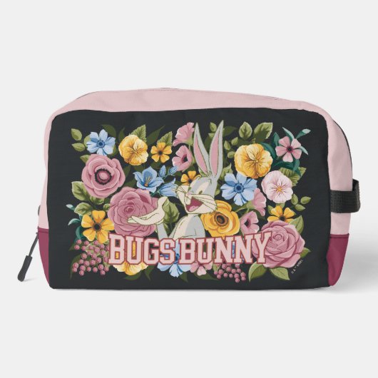 BUGS BUNNY™ Floral Embroidery Graphic Waschbeutel (Rückseite)