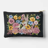 BUGS BUNNY™ Floral Embroidery Graphic Zubehörtasche (Rückseite)
