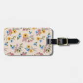 BUGS BUNNY™ Floral Embroidery Pattern Gepäckanhänger (Vorderseite horizontal)