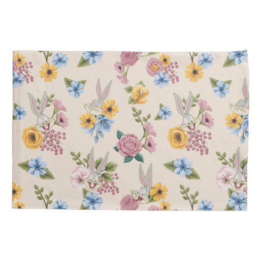 BUGS BUNNY™ Floral Embroidery Pattern Kissenbezug (Rückseite)