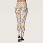 BUGS BUNNY™ Floral Embroidery Pattern Leggings (Rückseite)