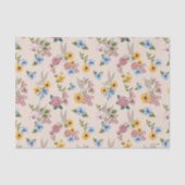 BUGS BUNNY™ Floral Embroidery Pattern Seidenpapier (Vorderseite)