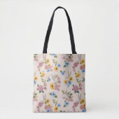 BUGS BUNNY™ Floral Embroidery Pattern Tasche (Vorderseite)