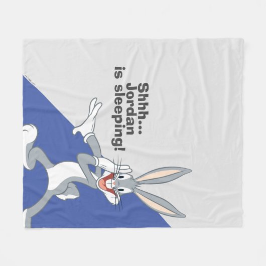 BUGS BUNNY™ Flüstern 2 Fleecedecke (Vorderseite (Horizontal))